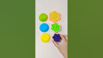 💚Reverse Video ♡ Beads ♡ ASMR #asmr #satisfying #reverse