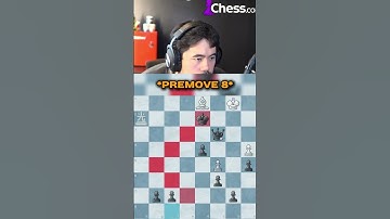 Crazy premove win by Hikaru #shorts