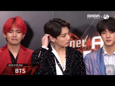 Mama In Hongkong Bts Kim Taehyung Can T Stop Crying Youtube