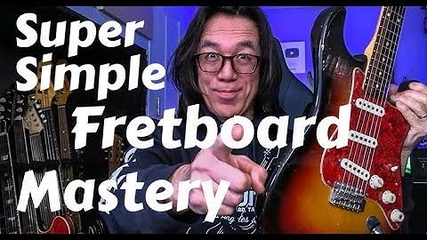 How To Learn the Fretboard Efficiently ✩ C Major Scale ✩ ONE STRING Approach