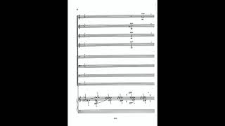 Galina Ustvolskaya - Composition No.3 (Benedictus, qui venit) Score