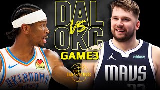 Dallas Mavericks vs OKC Thunder Game 3 Full Highlights | 2024 WCSF | FreeDawkins