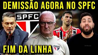 ACABOU!!! DEMISSÃO AGORA NO SÃO PAULO! FIM DA LINHA NO SPFC!