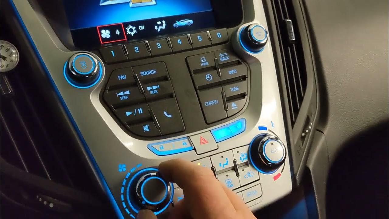 Sounds of a broken blower motor 2012 Chevy Equinox FMA failure mode