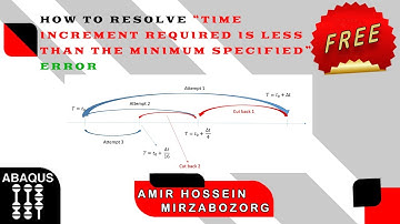 How to resolve time increment required is less than the minimum specified error