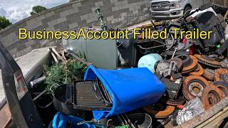 We Beat the Storm! Business Scrap Drop Off Just in Time!