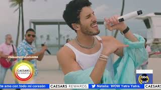 Video thumbnail of "Sebastián Yatra, Myke Towers - Pareja Del Año (Good Morning America’s Summer Concert Series)"