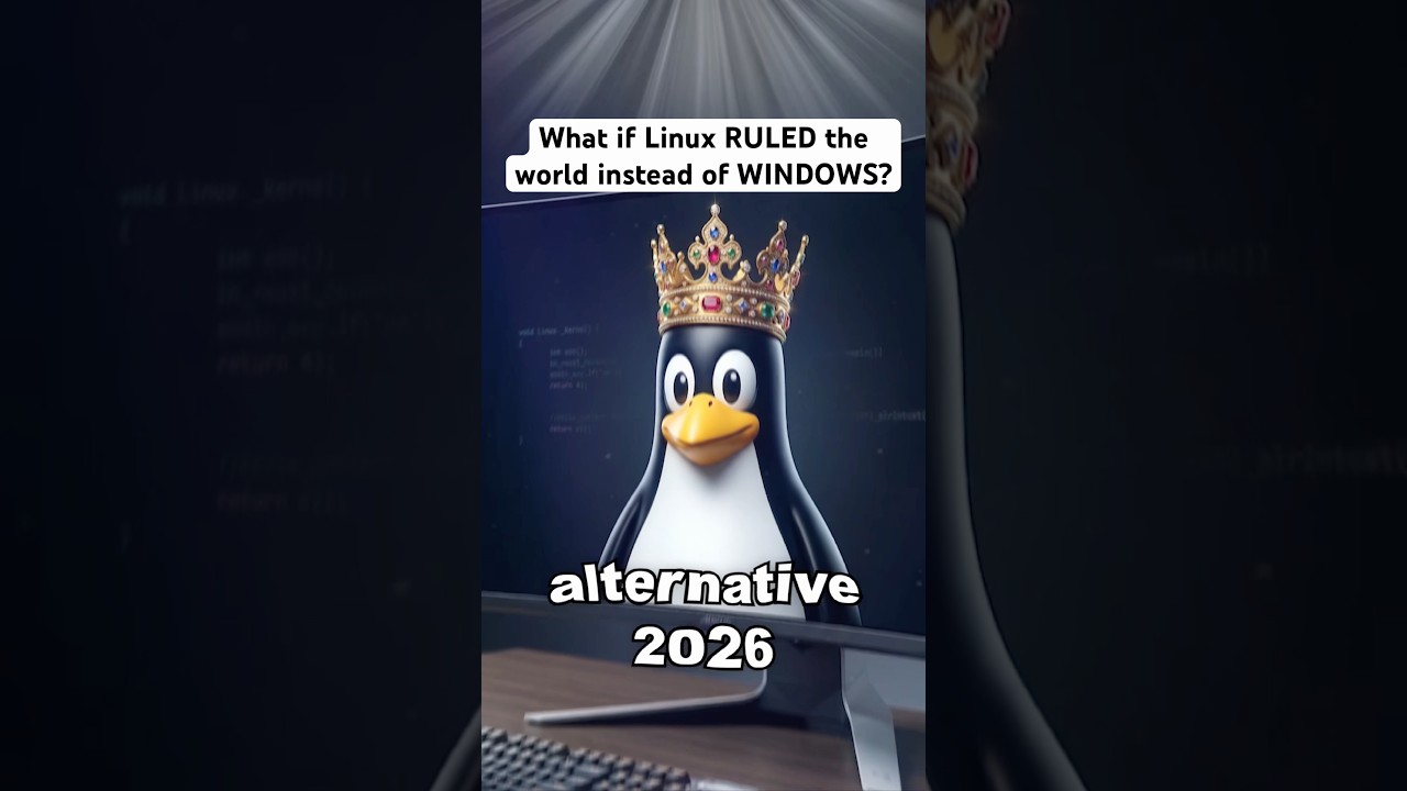 What if Linux RULES the world instead of WINDOWS?