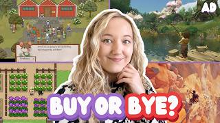 Honestly Reviewing Cozy Games I Played in July 2025!