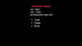 Python and operator interview #python #pythonforbeginners