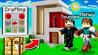 CHEATING with INSTANT BUILD MOD in Minecraft!