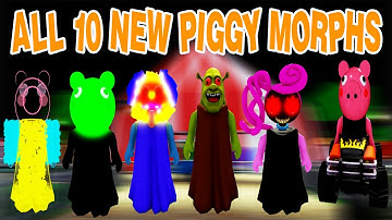 UPDATE - HOW TO GET ALL *10 NEW PIGGY MORPHS* in Find The Piggy Morphs