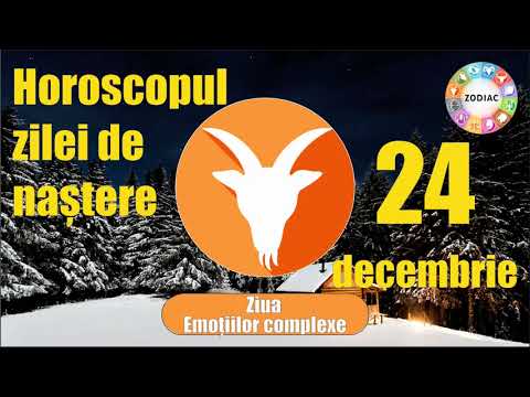 Video: 24 Decembrie Horoscop