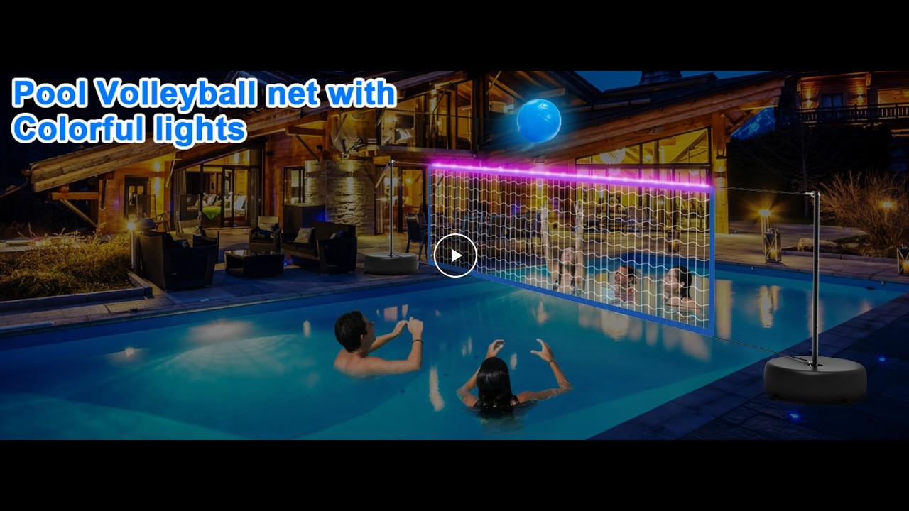 How does it differ from other brands? Tepoal LED Pool Volleyball Net Set with Solar Colorful Lights