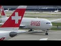 [HD] 1 HOUR of Summer Planespotting at Zurich Airport | Zurich Airport Planespotting