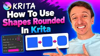 How To Use Shapes Rounded In Krita