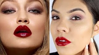 GIGI HADID INSPIRED Valentines Day Makeup Tutorial 2016 screenshot 5