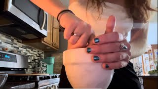ASMR no talking - crushing and grinding egg shells