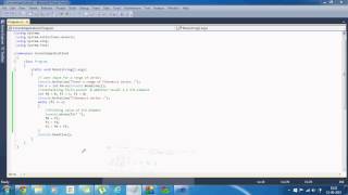 Fibonacci Series Program C# Net Console Program