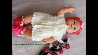 YENİ TASARIM#ÖRGÜ BEBEK YELEK MODELİ# KNITTED BABY VEST#piriç örgü@fıstıklı #fermuar modeli