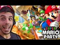 WE FINISHED MULTIPLE GAMES! (Super Mario Party w/ Ray, Platy, Ze and Chilled)