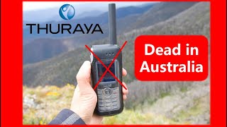 Thuraya satphone systems are DEAD in Australia - status, background and advice