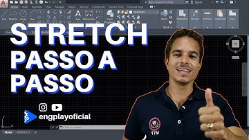 Como utilizar o comando Stretch/Esticar passo a passo no Autocad | Engplay.