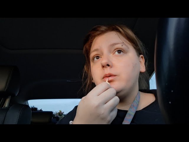 ASMR- GRWM In The Car lolz