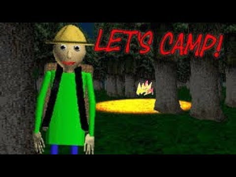 Comment Telecharger Baldi Basic Camping Demo Youtube - baldi camp in fun and camping demo roblox