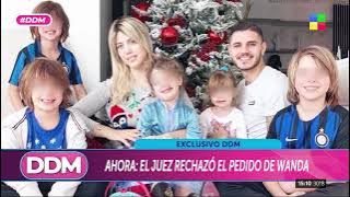 💣 WANDA NARA VS. MAURO ICARDI: EL JUEZ RECHAZÓ EL PEDIDO
