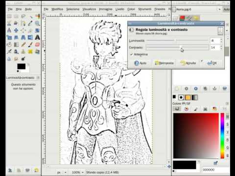 Gimp Effetto Fumetto