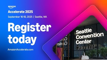 Amazon Accelerate 2025: A Message from Dharmesh M. Mehta
