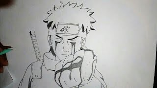 Speed drawing Shisui uchiha (Naruto)