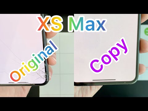 XS Max - экран (Копия или Оригинал)