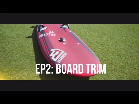 TWS Technique Series - Episode 2: How to set footstraps, fin, mast base on slalom board?