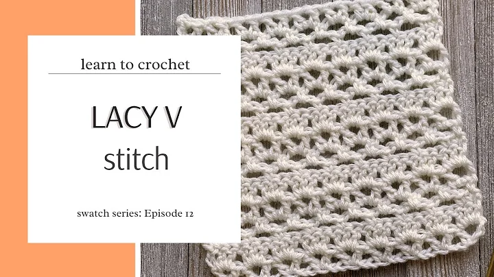 LEFT HANDED Lacy V Stitch | Swatch Series Ep. 12