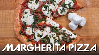 Gluten Free Margherita Pizza Recipe with Homemade Pizza Sauce | gfexplorers