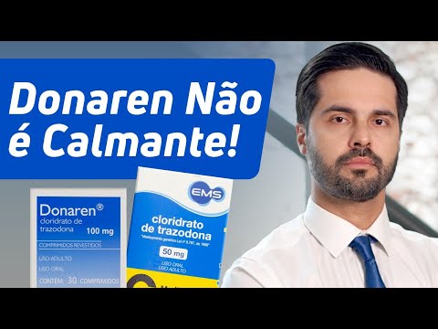 DONAREN PARA DORMIR - Vantagens e Erros que você deve conhecer (Trazodona e Loredon)