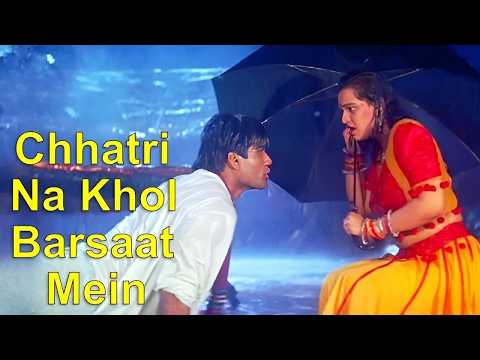 Chhatri Na Khol Barsat Mein-Gopi Kishan 1994 HD Video Song, Sunil Shetty, Karishma, Shilpa Shirodkar