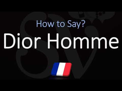 How to Pronounce Dior Homme? (CORRECTLY) Meaning & Pronunciation (French Perfume Name)