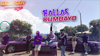 BALLAS vs PD !! KUMBAYO IN CITY GTA 5 ROLEPLAY #gta5 #sirp