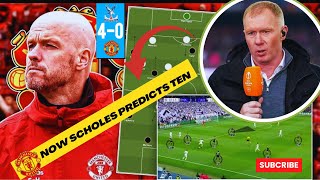 🛑 SHOCKING claims TO MAN UNITED Scholes reveals regret over backing Hag🔥Man United News #manutdnews