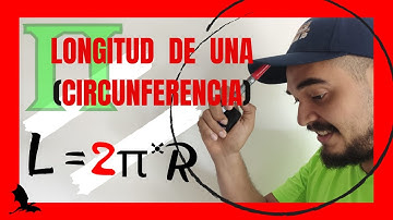 😼Cómo calcular la LONGITUD DE UNA CIRCUNFERENCIA sabiendo el radio