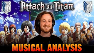 MUSICIAN REACTS | Attack on Titan Openings 1-9 | Musical Analysis