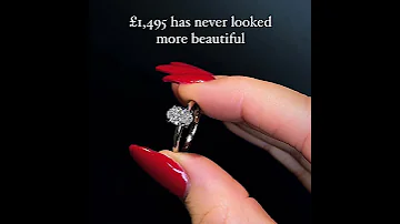 £1495 has never looked more beautiful! #londondiamonds #labgrowndiamondring #bespokerings