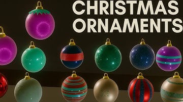 How to Make Realistic Christmas Ornaments in Blender | Easy Beginner Tutorial part 2