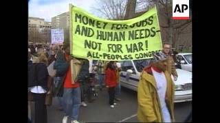 USA - Protest against military involvement in Iraq