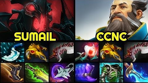 SUMAIL Shadow Fiend Hard Game vs CCNC Abyssal Blade Kunkka 7.27 Dota 2