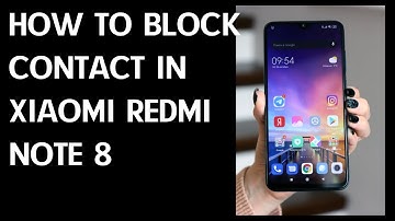 How to Block Contact in XIAOMI Redmi Note 8 / Block Calls