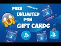 [ONLY WORKING METHOD] FREE UNLIMITED PSN Gift Cards - Get Unlimited PSN Gift Card Codes 2019 + Proof